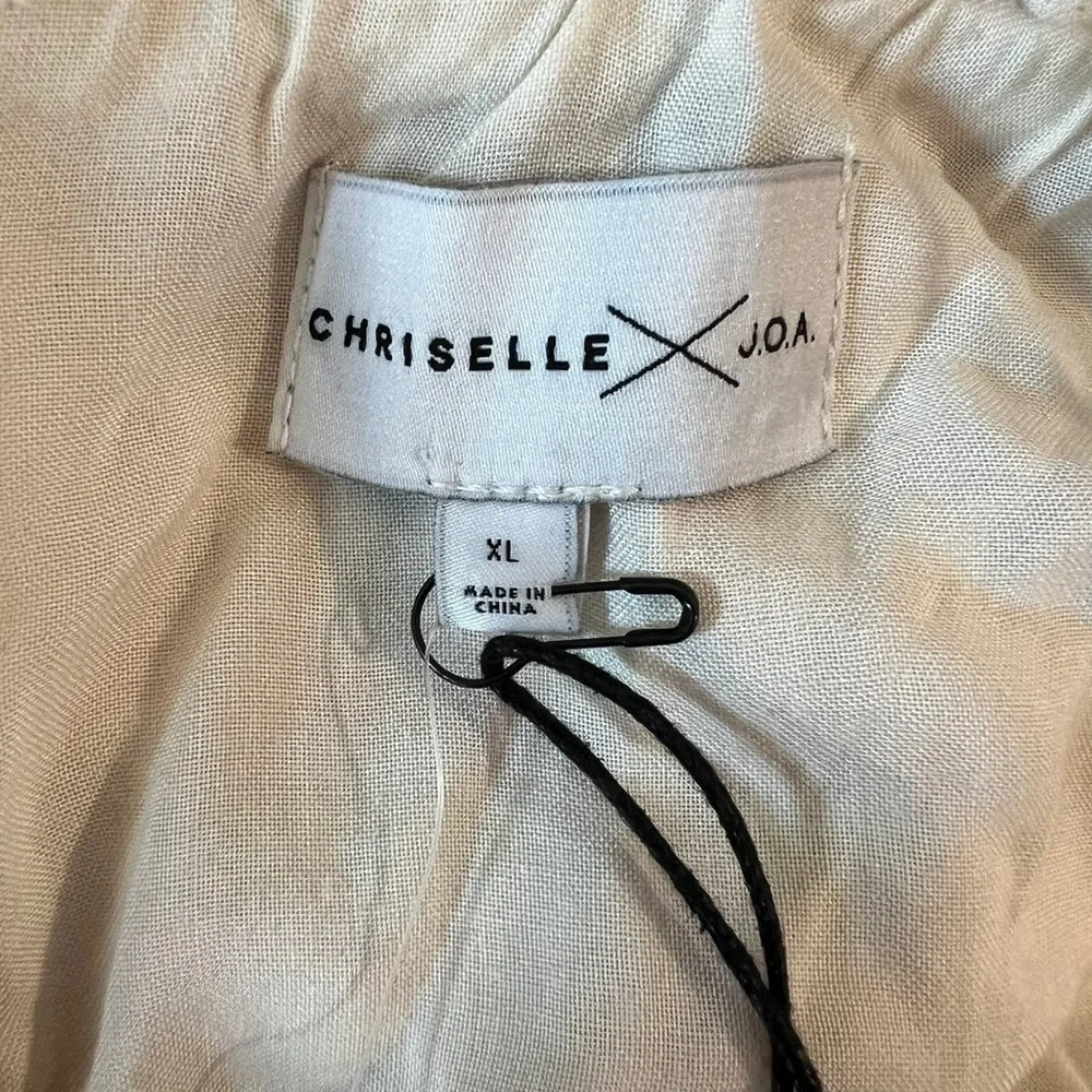 CHRISELLE x J.O.A. Premium Tiered Sleeve Dress - New - Size XL